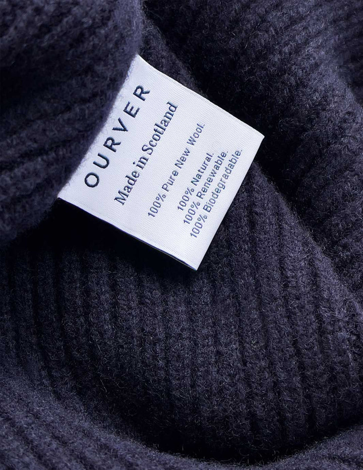 Beanie-Navy - Premium Beanie from OURVER - Just £22.50! Shop now at OURVER