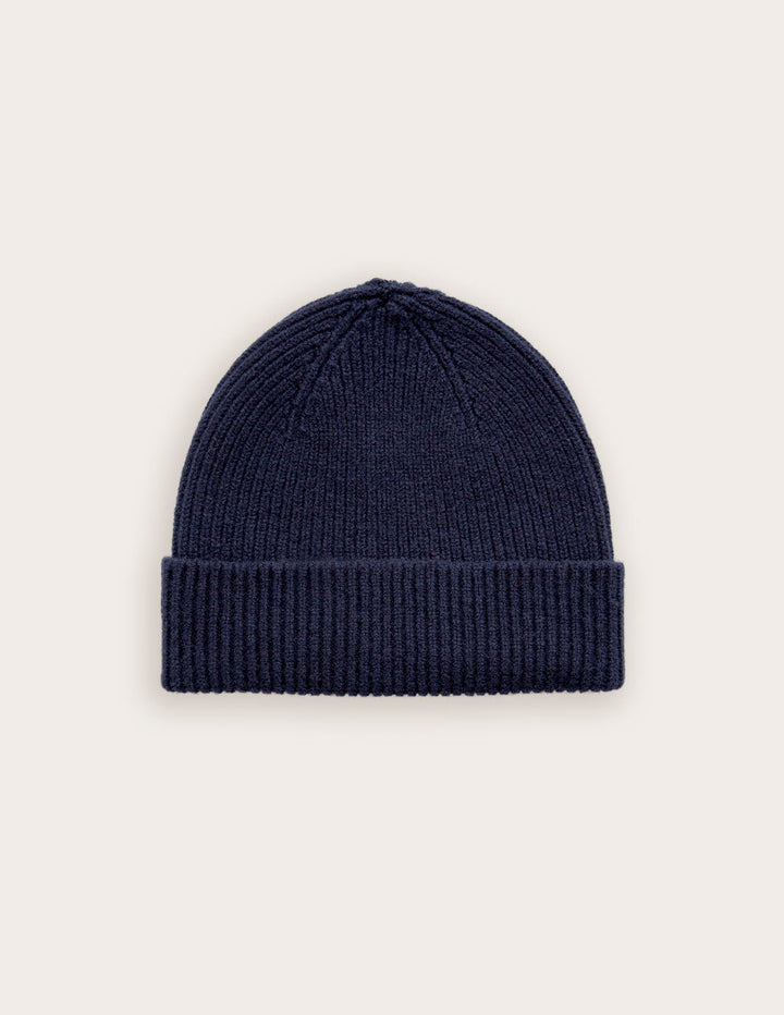 Beanie-Navy - Premium Beanie from OURVER - Just £28.00! Shop now at OURVER