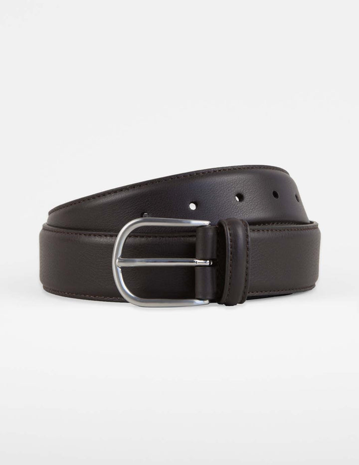 OURVER x Anderson's Leather Belt-Brown - Premium Belts from OURVER - Just £50.00! Shop now at OURVER