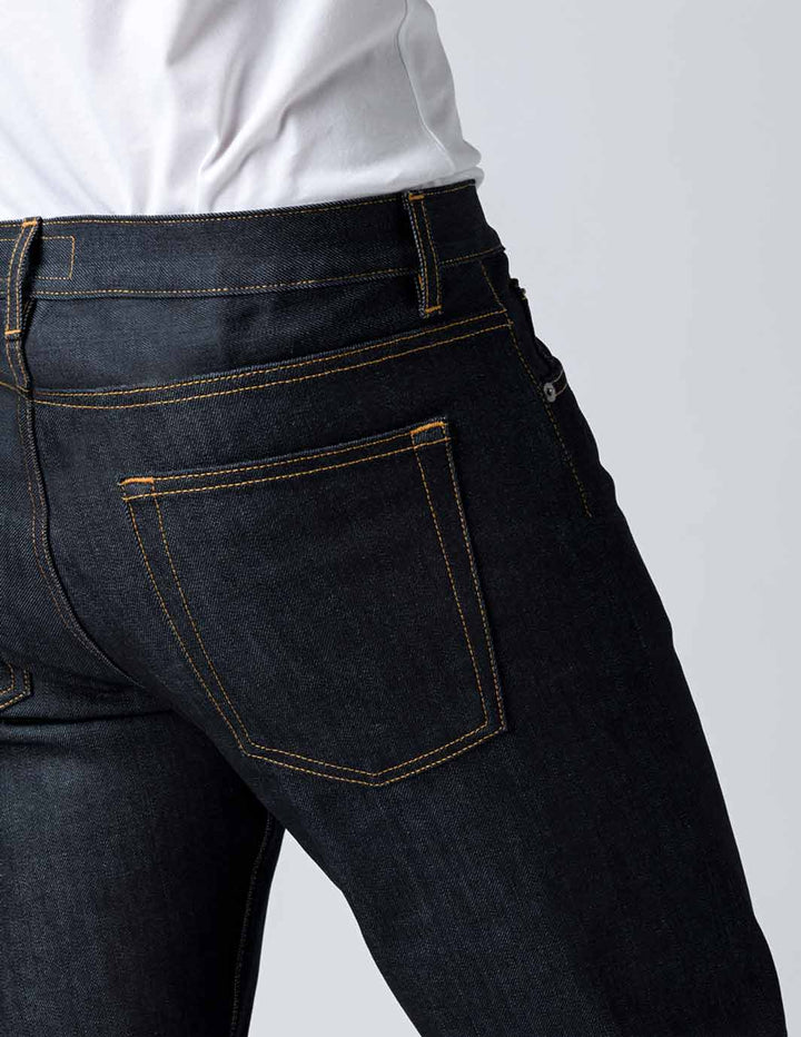 Organic Raw Denim Jeans - Premium Denim Jeans from OURVER - Just £60.00! Shop now at OURVER