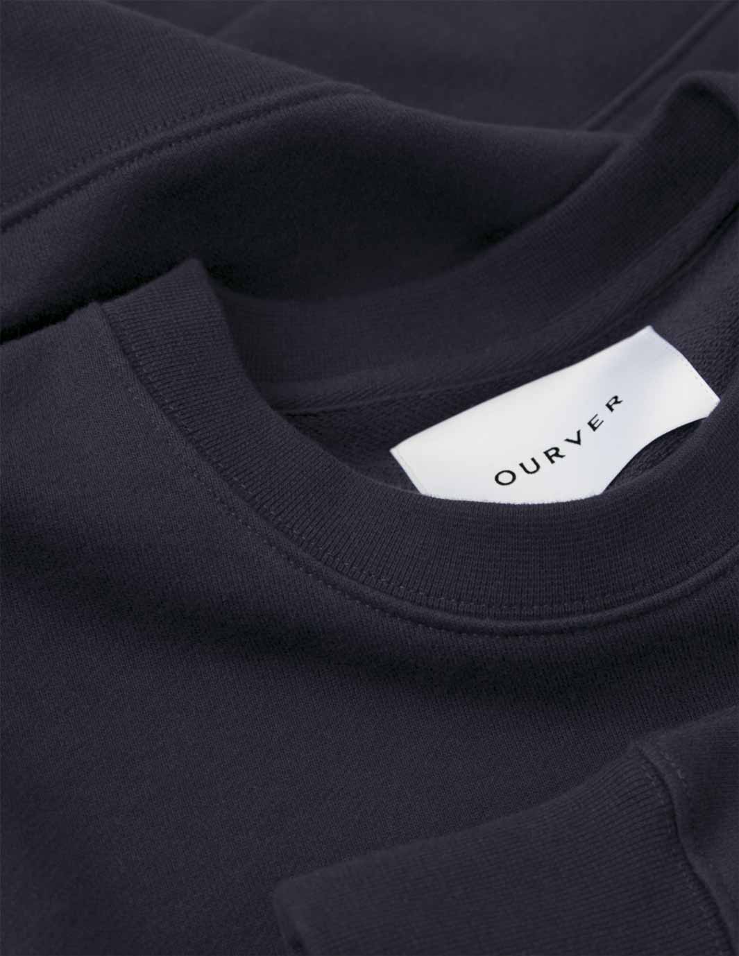 Sweatshirt-Navy - Premium Sweatshirt from OURVER - Just £37.50! Shop now at OURVER